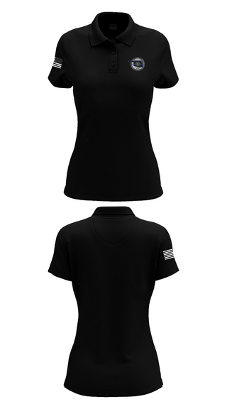 Womens Short Sleeve Performance Polo, Salina Police Department, Police, Teamtime, Team time, sublimation, custom sports apparel, team uniforms, spirit wear, spiritwear, sports uniforms, custom shirts, team store, custom team store, fundraiser sports, apparel fundraiser
