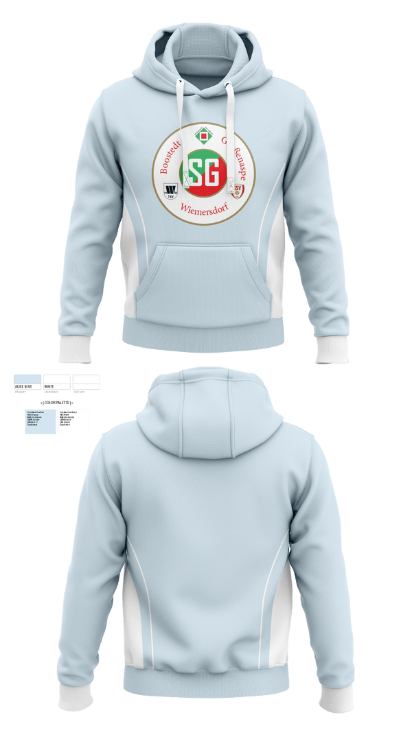 Hoodie, SV Boostedt, Men's Soccer, Teamtime, Team time, sublimation, custom sports apparel, team uniforms, spirit wear, spiritwear, sports uniforms, custom shirts, team store, custom team store, fundraiser sports, apparel fundraiser