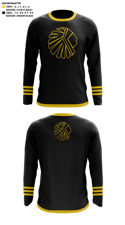 Van-Far R-1 Junior High School Cheer 76201029 Long Sleeve Performance Shirt - 41