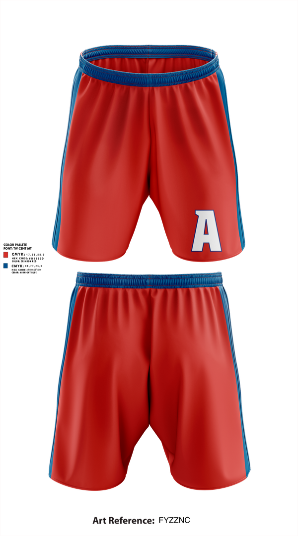 Athletic Shorts With Pockets, Arcadia Little League Baseball, Baseball, Teamtime, Team time, sublimation, custom sports apparel, team uniforms, spirit wear, spiritwear, sports uniforms, custom shirts, team store, custom team store, fundraiser sports, apparel fundraiser