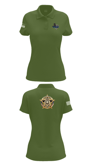 Womens Short Sleeve Performance Polo, Maverick County Constable PCT 4, , Teamtime, Team time, sublimation, custom sports apparel, team uniforms, spirit wear, spiritwear, sports uniforms, custom shirts, team store, custom team store, fundraiser sports, apparel fundraiser