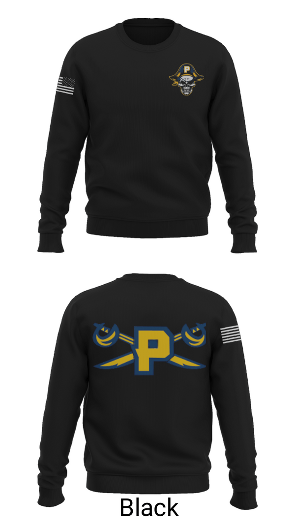 Crew Neck Sweatshirt, Paul Public Charter School (High School) Football, Football, Teamtime, Team time, sublimation, custom sports apparel, team uniforms, spirit wear, spiritwear, sports uniforms, custom shirts, team store, custom team store, fundraiser sports, apparel fundraiser