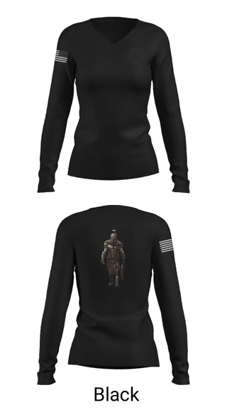 Women's Long Sleeve Vneck Shirt, JSSD-K, Air Force, Teamtime, Team time, sublimation, custom sports apparel, team uniforms, spirit wear, spiritwear, sports uniforms, custom shirts, team store, custom team store, fundraiser sports, apparel fundraiser