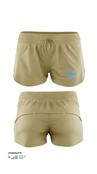 Womens Shorts, Kings Kreations, , Teamtime, Team time, sublimation, custom sports apparel, team uniforms, spirit wear, spiritwear, sports uniforms, custom shirts, team store, custom team store, fundraiser sports, apparel fundraiser