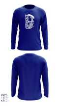 Orland Jr Trojans Football 79293862 Long Sleeve Performance Shirt - 9