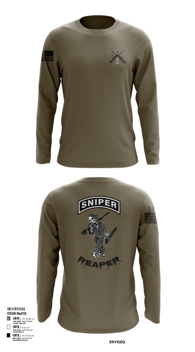 undefined Long Sleeve Performance Shirt - 123