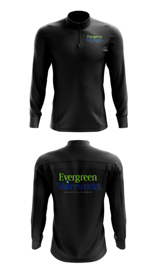 Quarter Zip Jacket, Evergreen waterworks, , Teamtime, Team time, sublimation, custom sports apparel, team uniforms, spirit wear, spiritwear, sports uniforms, custom shirts, team store, custom team store, fundraiser sports, apparel fundraiser