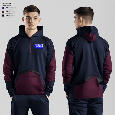 Cousino United Bowling 12861245 Hoodie - 2