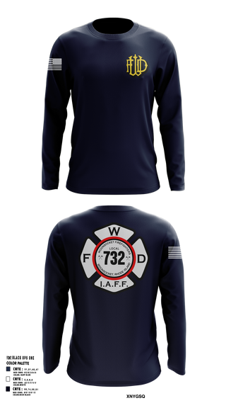 Long Sleeve Performance Shirt, Woonsocket, Fire Department, Teamtime, Team time, sublimation, custom sports apparel, team uniforms, spirit wear, spiritwear, sports uniforms, custom shirts, team store, custom team store, fundraiser sports, apparel fundraiser