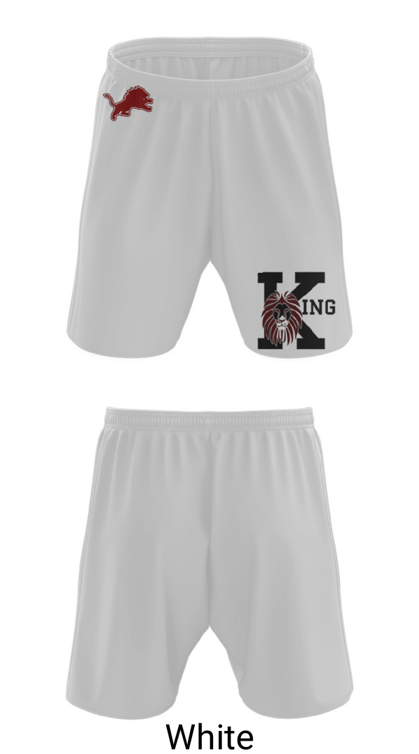Athletic Shorts With Pockets, Martin Luther King Jr High School Tennis, Tennis, Teamtime, Team time, sublimation, custom sports apparel, team uniforms, spirit wear, spiritwear, sports uniforms, custom shirts, team store, custom team store, fundraiser sports, apparel fundraiser