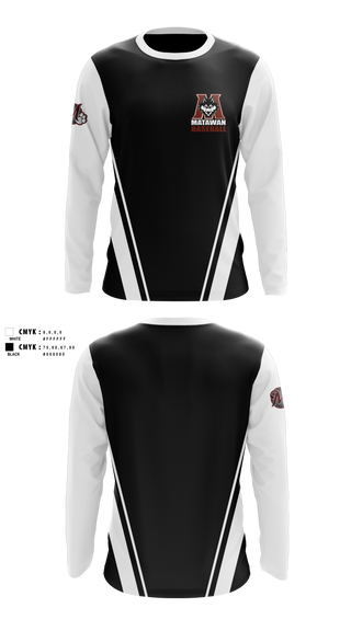 Long Sleeve Performance Shirt, Matawam Huskies, Baseball, Teamtime, Team time, sublimation, custom sports apparel, team uniforms, spirit wear, spiritwear, sports uniforms, custom shirts, team store, custom team store, fundraiser sports, apparel fundraiser