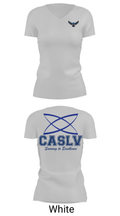 Coral Academy of Science Las Vegas High School Cross Country 23065413 Women's Short Sleeve V-neck Shirt - 19