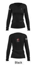 Bonecrushers 66346307 Women's Long Sleeve V-neck Shirt - 37