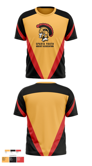 Short Sleeve Performance Shirt, Sparta Youth Football, Ice Hockey, Teamtime, Team time, sublimation, custom sports apparel, team uniforms, spirit wear, spiritwear, sports uniforms, custom shirts, team store, custom team store, fundraiser sports, apparel fundraiser
