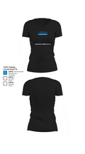 Weekend Hockey Tournaments Inc-club 87694141 Women's Short Sleeve V-neck Shirt - 37