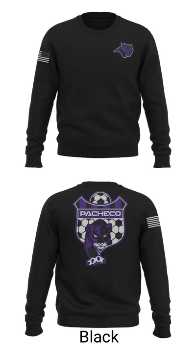 Pacheco High School Soccer 65224037 Crew Neck Sweatshirt - 21