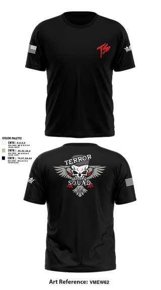Old School Cotton Feel Shirt, Terro Squad, Army, Teamtime, Team time, sublimation, custom sports apparel, team uniforms, spirit wear, spiritwear, sports uniforms, custom shirts, team store, custom team store, fundraiser sports, apparel fundraiser
