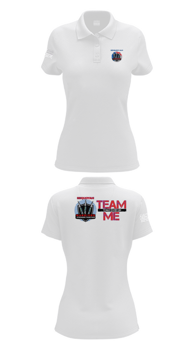Lady Warriors 17642628 Women's Short Sleeve Performance Polo  - 17