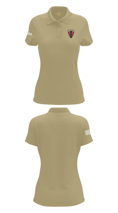 111th ACP 37704440 Women's Short Sleeve Performance Polo  - 90