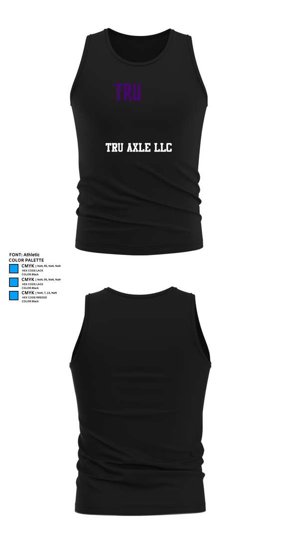 Tank Top, Tru Axle LLC, , Teamtime, Team time, sublimation, custom sports apparel, team uniforms, spirit wear, spiritwear, sports uniforms, custom shirts, team store, custom team store, fundraiser sports, apparel fundraiser