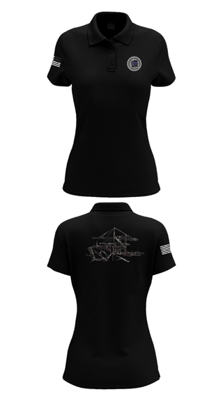 Womens Short Sleeve Performance Polo, Howland Hook Marine Terminal, , Teamtime, Team time, sublimation, custom sports apparel, team uniforms, spirit wear, spiritwear, sports uniforms, custom shirts, team store, custom team store, fundraiser sports, apparel fundraiser
