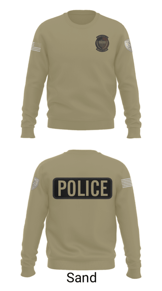 Crew Neck Sweatshirt, 27 SOSFS, Air Force, Teamtime, Team time, sublimation, custom sports apparel, team uniforms, spirit wear, spiritwear, sports uniforms, custom shirts, team store, custom team store, fundraiser sports, apparel fundraiser