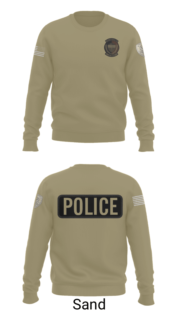 Crew Neck Sweatshirt, 27 SOSFS, Air Force, Teamtime, Team time, sublimation, custom sports apparel, team uniforms, spirit wear, spiritwear, sports uniforms, custom shirts, team store, custom team store, fundraiser sports, apparel fundraiser