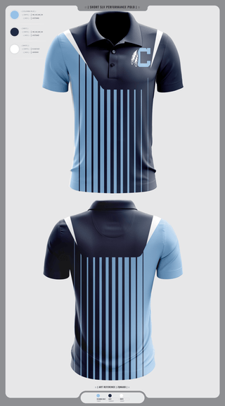 Short Sleeve Performance Polo, Chiefs, Baseball, Teamtime, Team time, sublimation, custom sports apparel, team uniforms, spirit wear, spiritwear, sports uniforms, custom shirts, team store, custom team store, fundraiser sports, apparel fundraiser