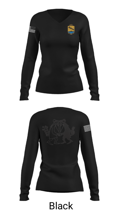 CF 1487670 Women's Long Sleeve V-neck Shirt - 32