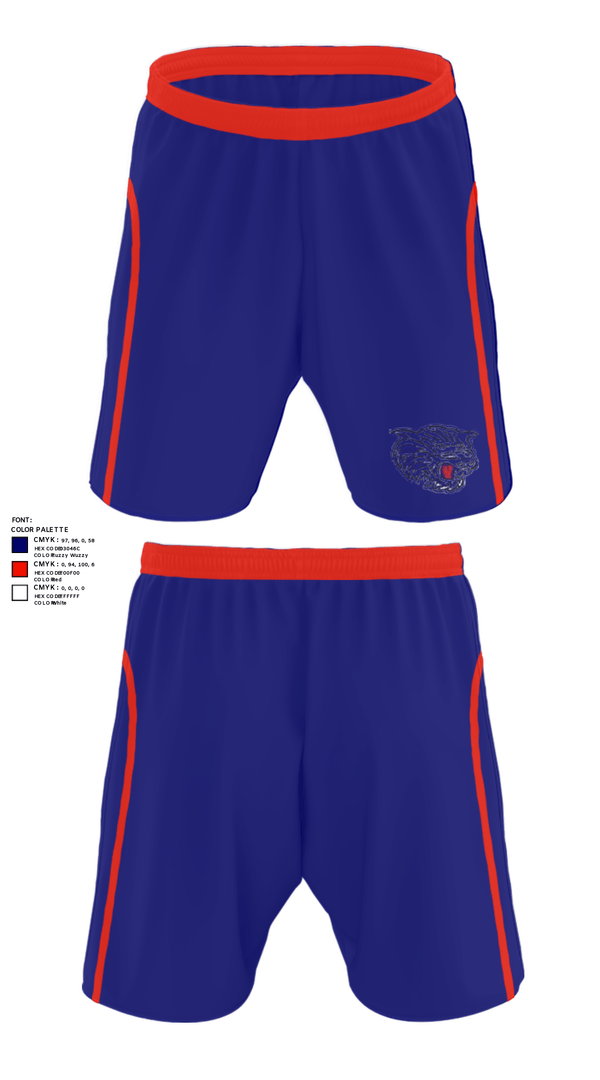 Athletic Shorts With Pockets, Sandy Plains Wild Cats, Baseball, Teamtime, Team time, sublimation, custom sports apparel, team uniforms, spirit wear, spiritwear, sports uniforms, custom shirts, team store, custom team store, fundraiser sports, apparel fundraiser