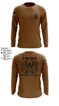 2/43 ADA 6509323 Long Sleeve Performance Polo - 105