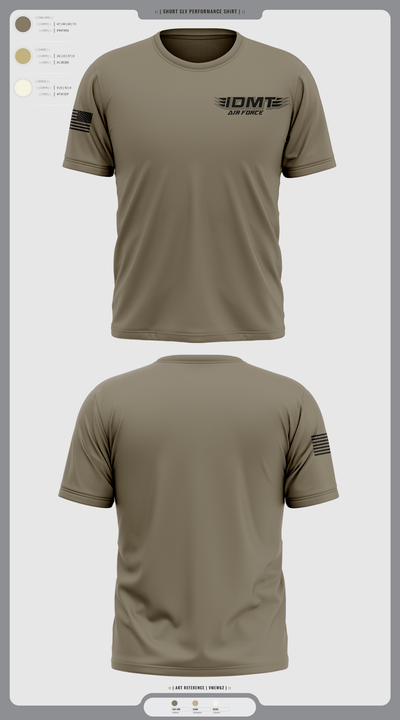 IDMT 24369770 Short Sleeve Performance Shirt - 1