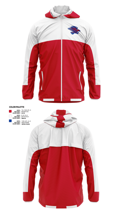 Mountain Valley Middle School Basketball 93258395 Windbreaker - 40
