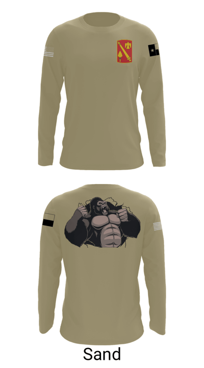 A Battery, 4-133 FAR-AMMO 67578556 Long Sleeve Performance Shirt - 54