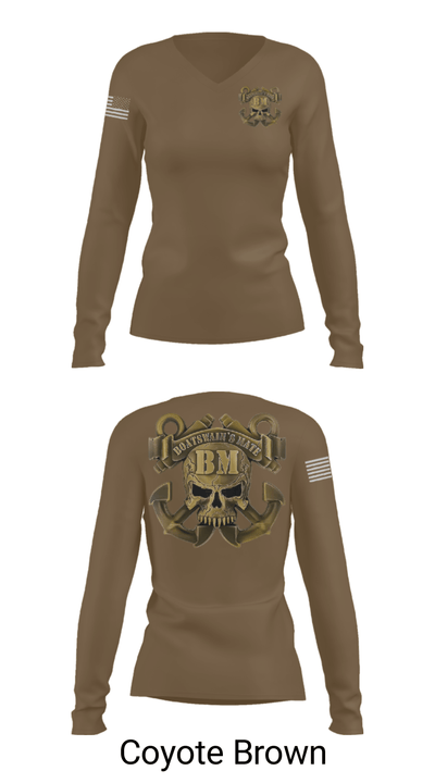 DB 95586877 Women's Long Sleeve V-neck Shirt - 16