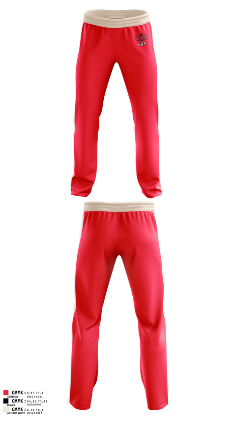 Sweatpants, North Penn-Liberty Mounties, Tennis, Teamtime, Team time, sublimation, custom sports apparel, team uniforms, spirit wear, spiritwear, sports uniforms, custom shirts, team store, custom team store, fundraiser sports, apparel fundraiser