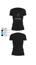 Georgia transformerGeorgia transformer 83211310 Women's Short Sleeve V-neck Shirt - 23
