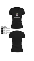 Civil Affairs Schoolhouse 5293701 Women's Short Sleeve V-neck Shirt - 24
