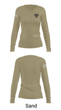 Antrax 83840716 Women's Long Sleeve V-neck Shirt - 97