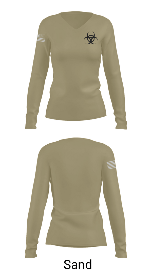 Women's Long Sleeve Vneck Shirt, Antrax, Marines, Teamtime, Team time, sublimation, custom sports apparel, team uniforms, spirit wear, spiritwear, sports uniforms, custom shirts, team store, custom team store, fundraiser sports, apparel fundraiser
