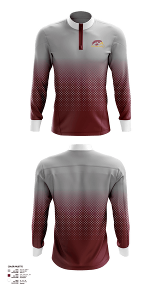Quarter Zip Jacket, Thomas W Kelly High School Basketball, Women's Basketball, Teamtime, Team time, sublimation, custom sports apparel, team uniforms, spirit wear, spiritwear, sports uniforms, custom shirts, team store, custom team store, fundraiser sports, apparel fundraiser
