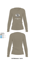 Fresno Police Department K9 Unit 39054818 Women's Long Sleeve V-neck Shirt - 59