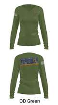 323 chem maint 12311738 Women's Long Sleeve V-neck Shirt - 57