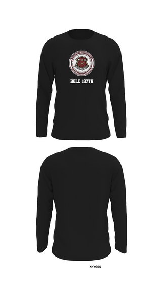 Long Sleeve Performance Shirt, BOLC 187TH, Army, Teamtime, Team time, sublimation, custom sports apparel, team uniforms, spirit wear, spiritwear, sports uniforms, custom shirts, team store, custom team store, fundraiser sports, apparel fundraiser