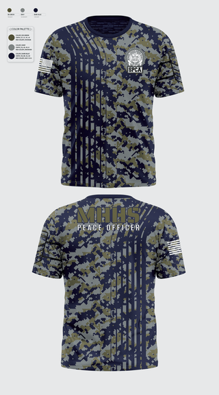 Short Sleeve Performance Shirt, Mohawk Hudson Humane Society, Law Enforcement Division, Police, Teamtime, Team time, sublimation, custom sports apparel, team uniforms, spirit wear, spiritwear, sports uniforms, custom shirts, team store, custom team store, fundraiser sports, apparel fundraiser