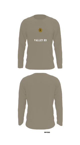 Long Sleeve Performance Shirt, VALLEY K9, , Teamtime, Team time, sublimation, custom sports apparel, team uniforms, spirit wear, spiritwear, sports uniforms, custom shirts, team store, custom team store, fundraiser sports, apparel fundraiser