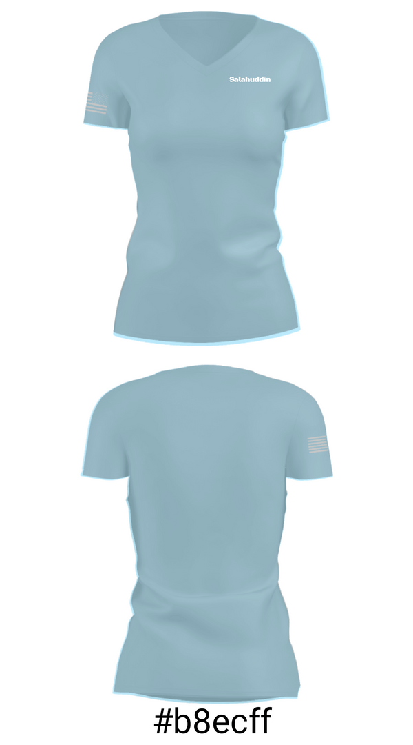 Women's Short Sleeve Vneck Shirt, Salahuddin, Golf, Teamtime, Team time, sublimation, custom sports apparel, team uniforms, spirit wear, spiritwear, sports uniforms, custom shirts, team store, custom team store, fundraiser sports, apparel fundraiser