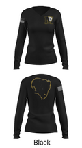 Puterbaugh Middle School Volleyball 75658055 Women's Long Sleeve V-neck Shirt - 35