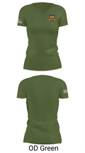 Wounded Warrior Battalion West 51783388 Women's Short Sleeve V-neck Shirt - 48