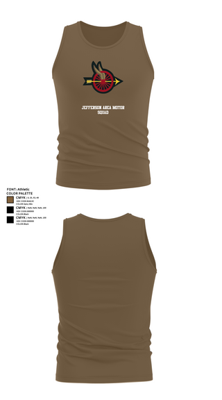 Tank Top, Jefferson Area Motor Squad, Police, Teamtime, Team time, sublimation, custom sports apparel, team uniforms, spirit wear, spiritwear, sports uniforms, custom shirts, team store, custom team store, fundraiser sports, apparel fundraiser